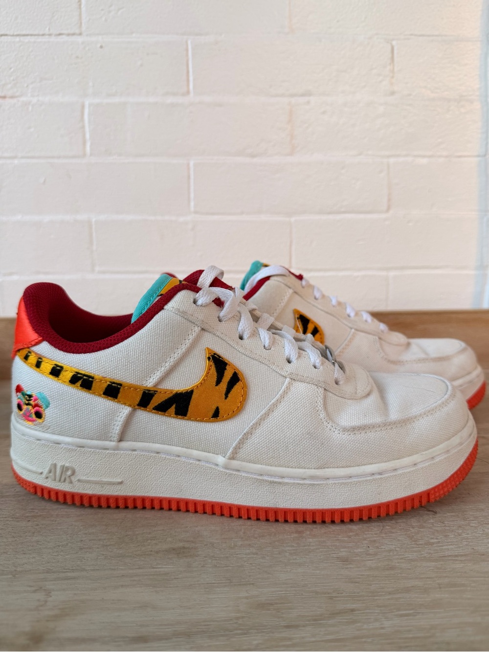 Nike Air Force 1 ’07 LX Year of the Tiger White Sail Low Sneakers DR0148-171